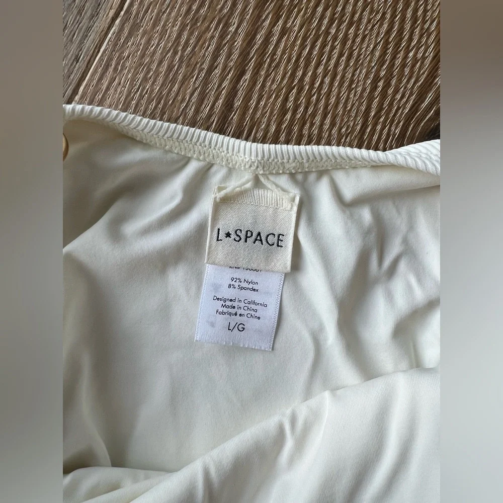 L*SPACE Ribbed Hollywood One-Piece Swimsuit - Picture 4 of 6